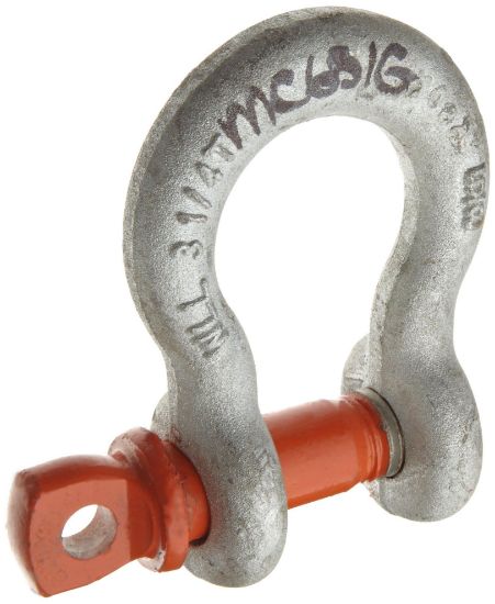 Picture of Cm Columbus Mckinnon 5/8" Industrial Grade Shackle Hot Galvanized Part# - Mc651G