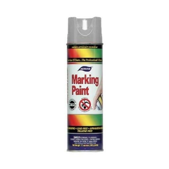 Picture of Aervoe Silver 20 Oz Solvent Based Marking Paint Part# - 210