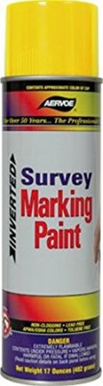 Picture of Aervoe Fluorescent Yellow 20 Ozs/B Marking Paint Part# - 226