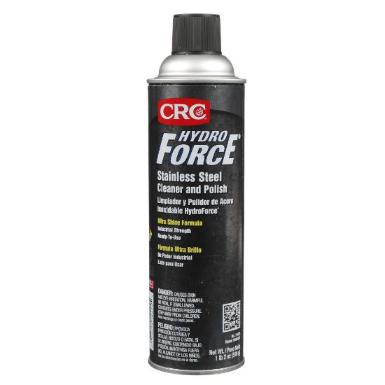 Picture of Crc Hydroforce Stainless Steel Clean.20Oz Can(18 Fil Part# - 1004976