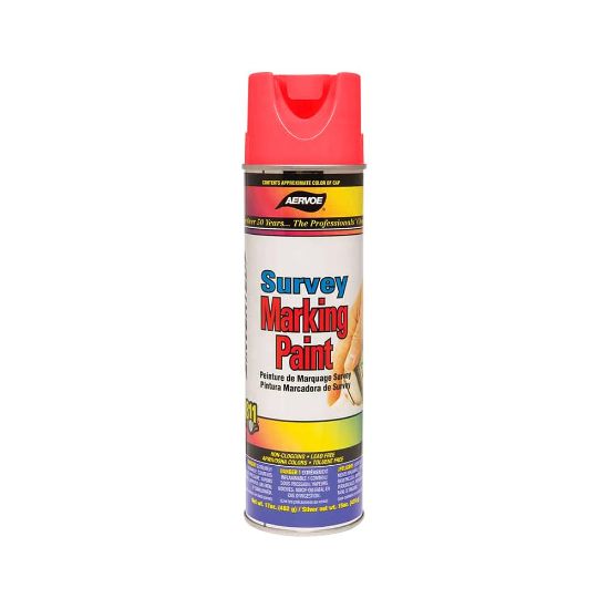 Picture of Aervoe H.D. Red 20 Oz Solvent Based Mark Paint Part# - 281