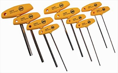 Picture of Wiha Tools 10Pc Hex Driver T-Handleset Inch Sizes Part# - 33492