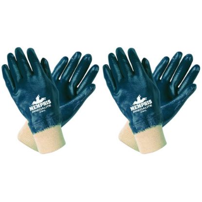 Picture of Mcr Safety Medium Predalite Fully Coated Glove Thin Nitril Part# - 9781M