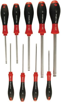 Picture of Wiha Tools 9 Pc. Set Magicring Metric Ball End Scdrv Part# - 36790