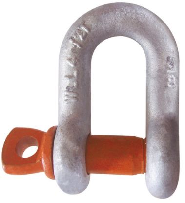 Picture of Cm Columbus Mckinnon 3/4" Screw Pin Chain Shackle Galvanized Part# - M752G