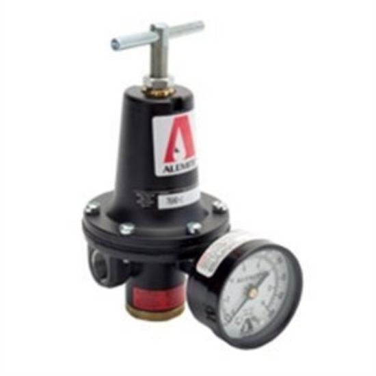 Picture of Alemite 1/4" Air Regulator W/Gauge Part# - 7604-B