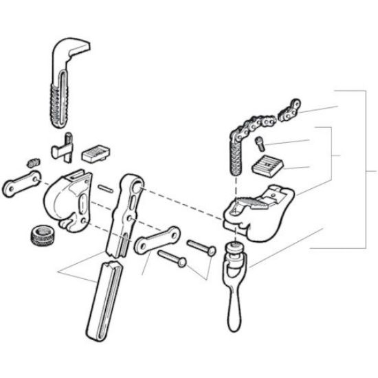 Picture of Ridgid® D402-1X S2 Trnn Asm Part# - 32085