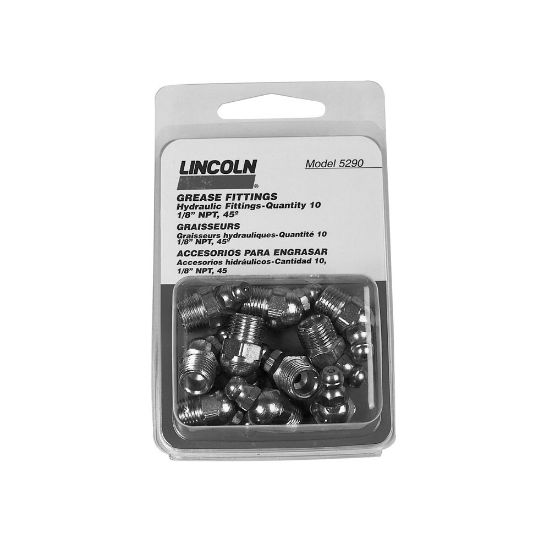 Picture of Lincoln Industrial Angle Fitting Carded Part# - 5290