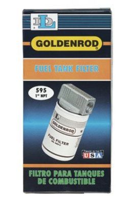 Picture of Goldenrod 56606 10 Micron Fuel Filter W/Top Cap Part# - 595