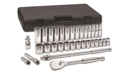 Picture of Gearwrench® Set Skt Std/Dp Sae 1/2Dr12Pt Part# - 80714D