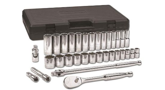 Picture of Gearwrench® Set Skt Std/Dp Sae 1/2Dr12Pt Part# - 80714D