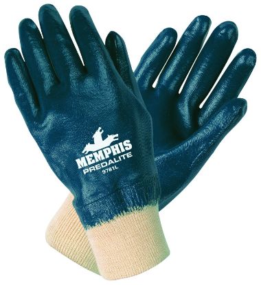 Picture of Mcr Safety X-Large Predalite Fullycoated Glove Thin Nitril Part# - 9781Xl