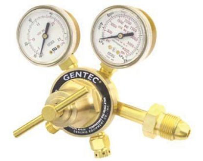 Picture of Gentec Gw 33-152Ar-100 & Mig Meter 8 Argon Cga 580 Part# - 152Ar-100