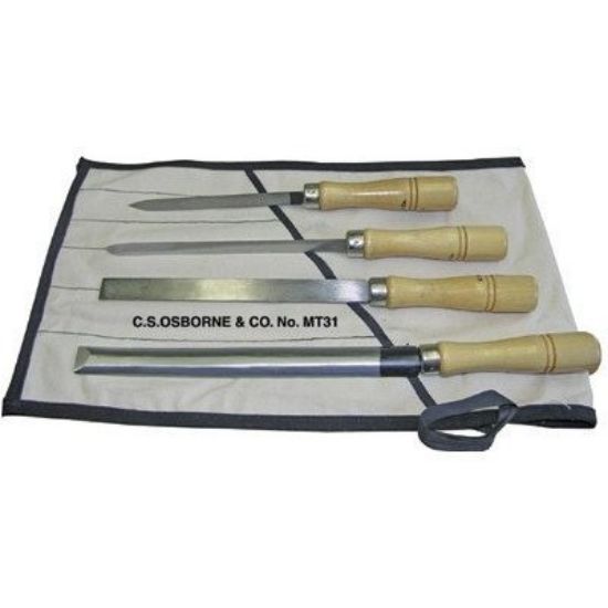 Picture of C.S. Osborne 4Pc Machinists Scraper Set Part# - Mt-31