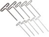 Picture of Eklind Tool 9" T-Handle Hex Key Set10 Key Set W/Stand Part# - 30190