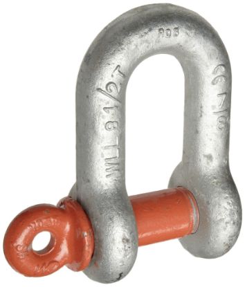 Picture of Cm Columbus Mckinnon 7/8" Screw Pin Chain Shackle Galvanized Part# - M753G