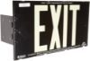 Picture of Brady® Photolum Exit Sign Double Sided W/Mount Bkt Part# - 38098B