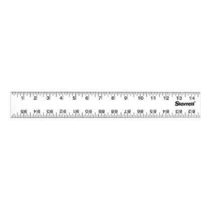 Picture of L.S. Starrett Ase-96 96" .125 Thick Aluminum Straight Edge Rul Part# - 36095