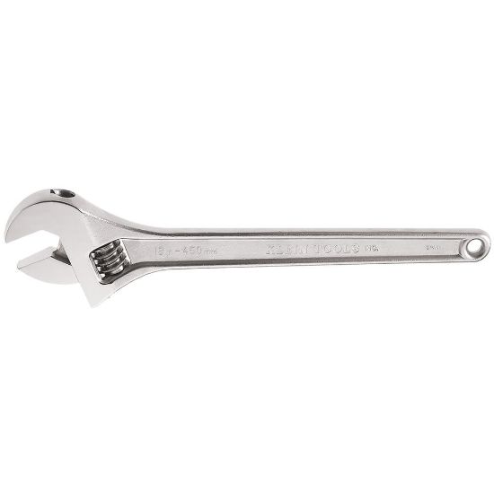 Picture of Klein Tools 18" Adjustable Wrench Part# - 500-18