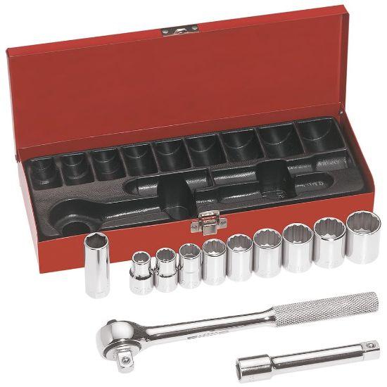 Picture of Klein Tools 1/2" Dr Socket Set Part# - 65510