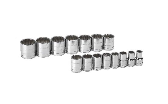 Picture of Gearwrench® Set Skt 1/2Dr Sae 12Pt 15Pc Part# - 80731