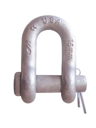 Picture of Cm Columbus Mckinnon 1-1/8" Round Pin Chain Shackle D-Pattern G Part# - M555G