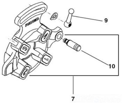 Picture of Ridgid® 842 Die Head W/Post Part# - 23287