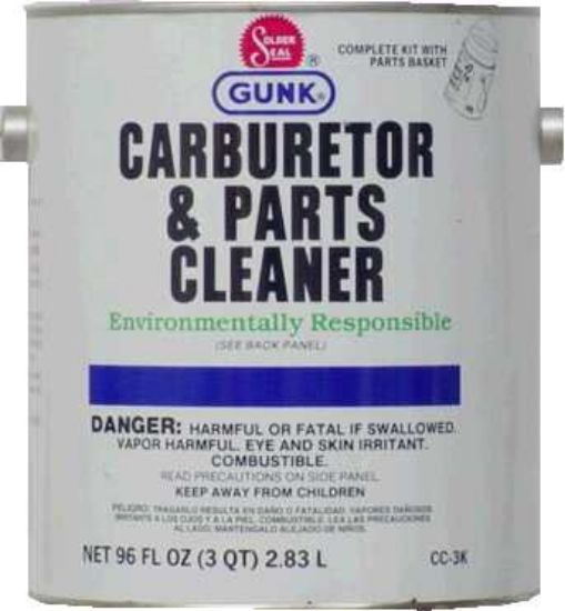 Picture of Gunk® 96Fl.Oz. Carburetor & Parts Cleaner W/Dip Baske Part# - Cc3K