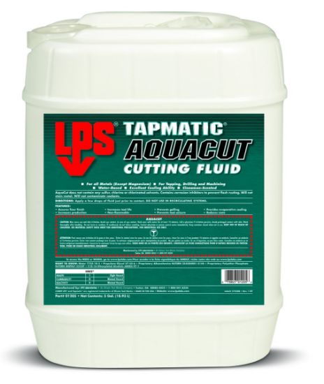 Picture of Lps 5Gal. Dual Action Aqua Cut Cutting Flu Part# - 1205