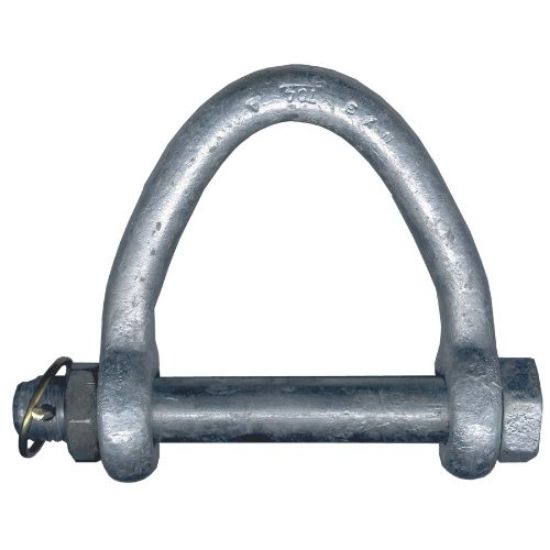 Picture of Cm Columbus Mckinnon 1-1/8" Hd Galvanized Websling Shackle 6" Webbing Part# - M706H