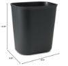 Picture of Rubbermaid Commercial 14 Qt Ul Basket Part# - Fg254100Bla