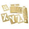 Picture of C.H. Hanson® 33-Pc. 10" Letter Setgothic Styl Part# - 10166