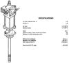 Picture of Lincoln Industrial Bare Pump Code G Part# - 82716