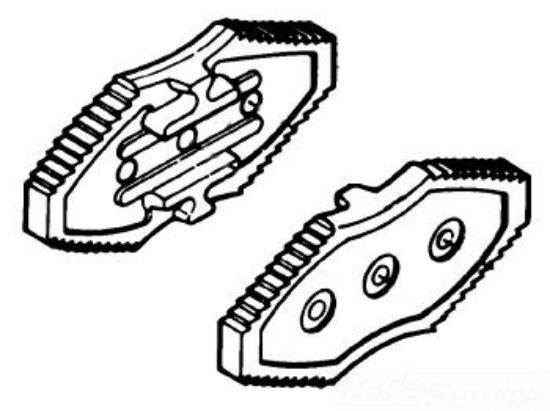 Picture of Ridgid® Jaws F/3237 Tong Part# - 93090