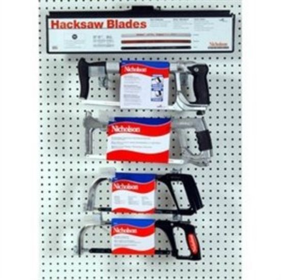 Picture of Crescent/Nicholson® Display Hacksaw Frame Assortment Part# - Nsf1