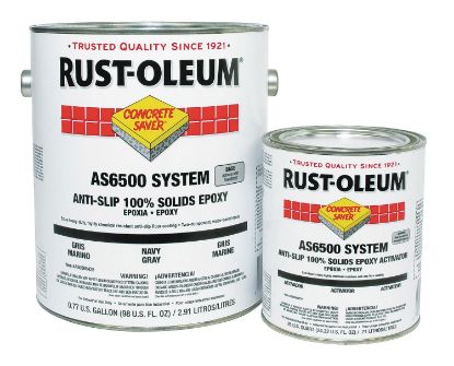 Picture of Rust-Oleum® Navy Gray Epoxy Floor Coating Kit Activat Part# - As6586425