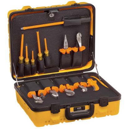 Picture of Klein Tools Utility Insulated Tool Kit 13Pc Hard Case Part# - 33525