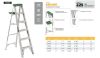 Picture of Louisville Ladder® 8' Victor Aluminum Stepladder Type Ii Part# - As4008