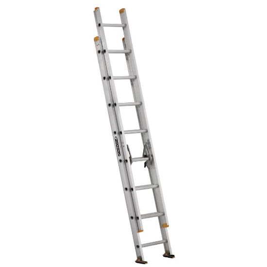 Picture of Louisville Ladder® 16' Aluminum Hd Extension Ladder D-Rung Part# - Ae3216