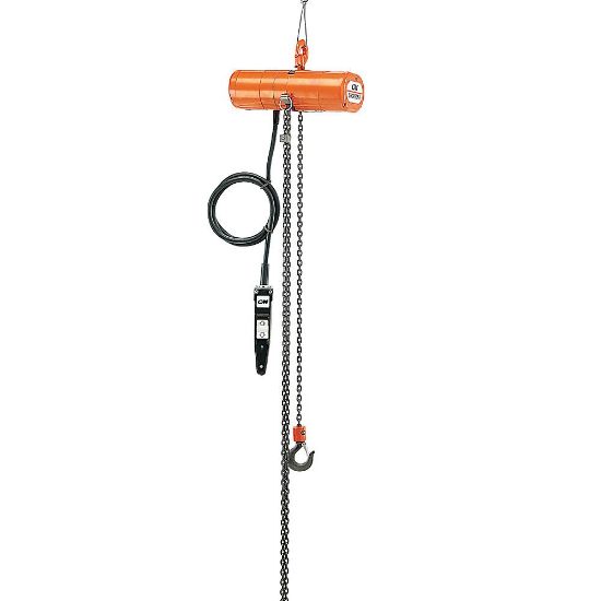 Picture of Cm Columbus Mckinnon Shopstar Elec Chain Hoist 300Lb 115V 16Fpm Part# - 2000