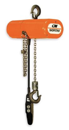 Picture of Cm Columbus Mckinnon Shopstar Elec Chain Hoist 300Lb 230V 3Ph 16Fpm Part# - 2026