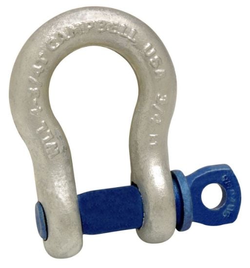 Picture of Campbell® 419 1-3/4" 25T Anchor Shackle W/Screwpin Part# - 5412835