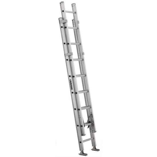 Picture of Louisville Ladder® 16' Rhino 375 Aluminum Extension Ladder Type Iaa Part# - Ae1216Hd