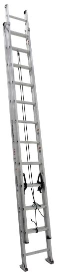 Picture of Louisville Ladder® 21' Max Two Section Extension Ladder Part# - Ae2224