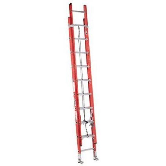 Picture of Louisville Ladder® 20' D-Rung 2 Section Extladder Fiberglass Part# - Fe7220