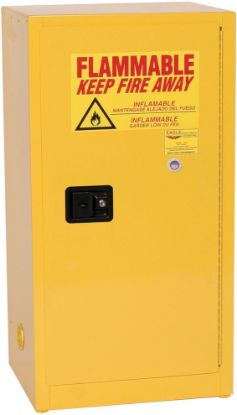 Picture of Eagle 33343 16Gal. Safety Storage Cabinet Yellow W/On Part# - 1905X