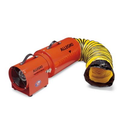 Picture of Allegro Ac Com-Pax-Ial Blower W/25Ft Canister 1/3 Hp Part# - 9534-25