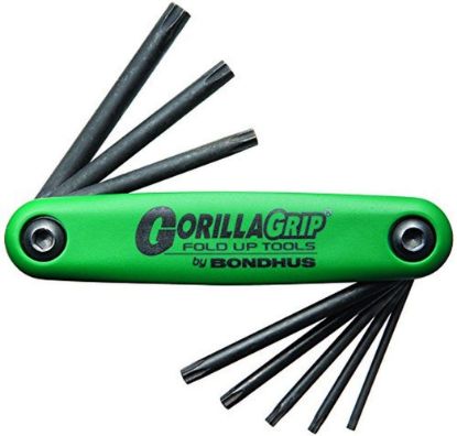 Picture of Bondhus® Set Of 8 Torx Fold Up Wrenches Part# - 12638