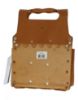 Picture of Ideal® Industries Premium Leather Tool Pouch W/ Shoulder Strap Part# - 35-950