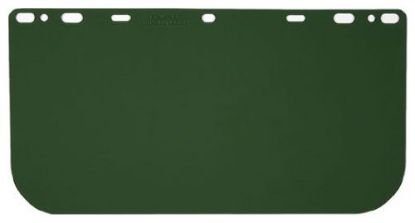 Picture of Mcr Safety Visor 8X15.5 040 Poly Med Grn Part# - 181541